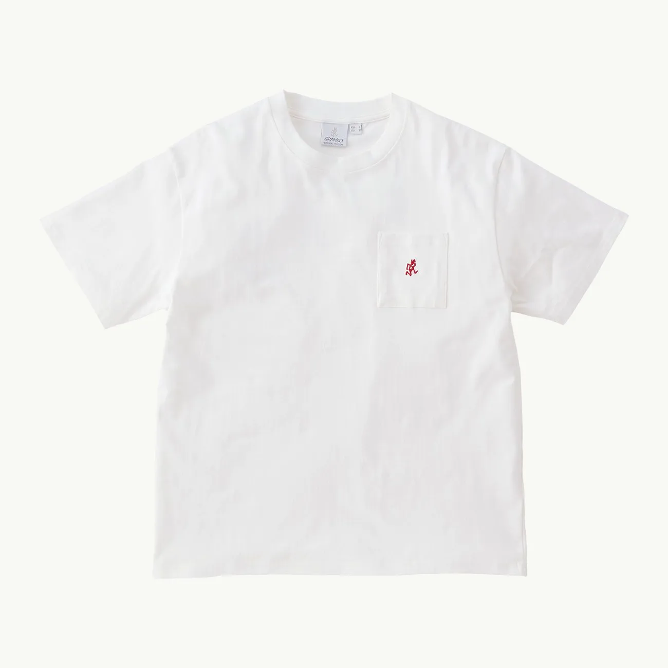 ONE POINT TEE WHITE