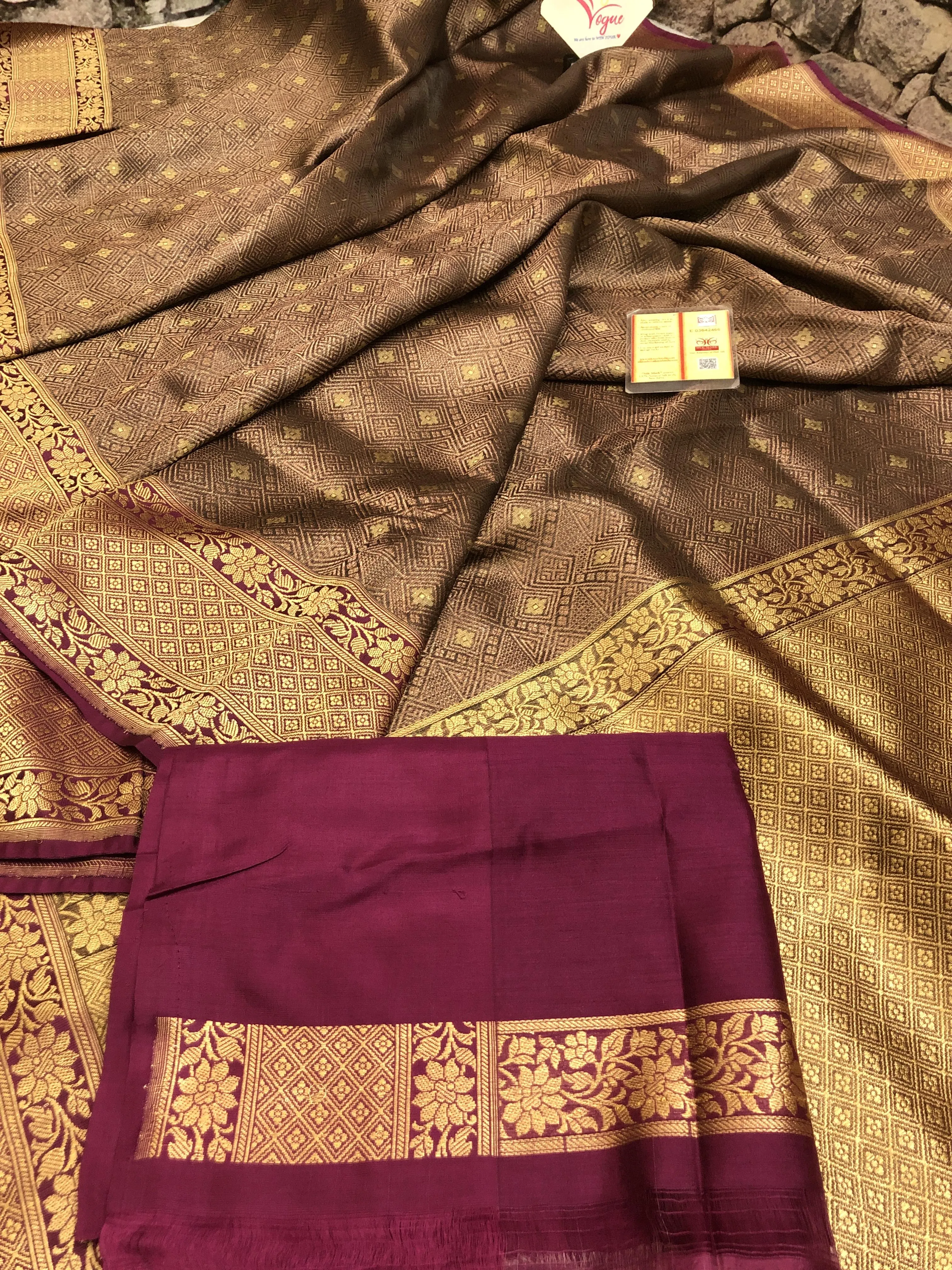 Pure Brocade Banarasi Saree