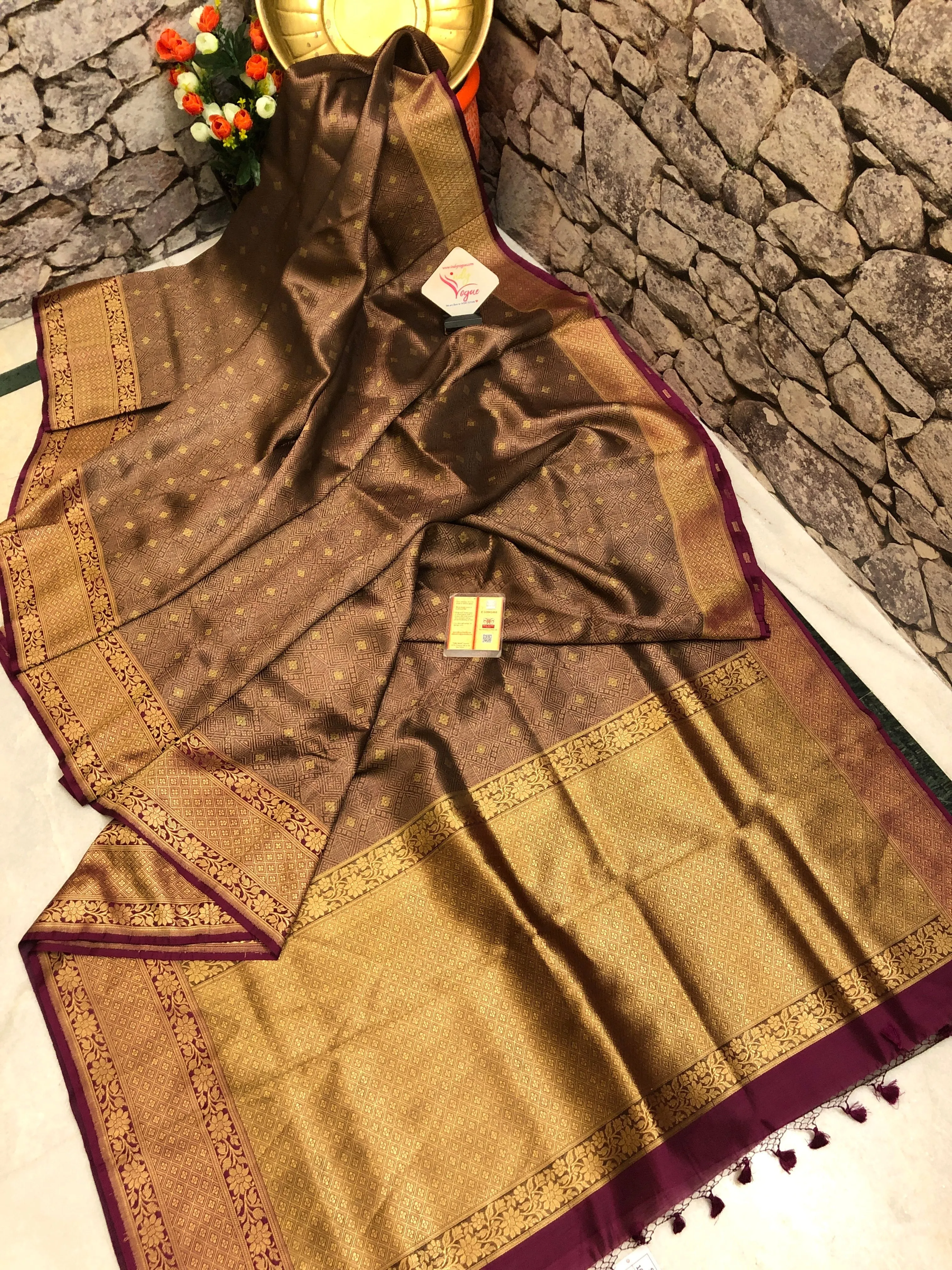 Pure Brocade Banarasi Saree