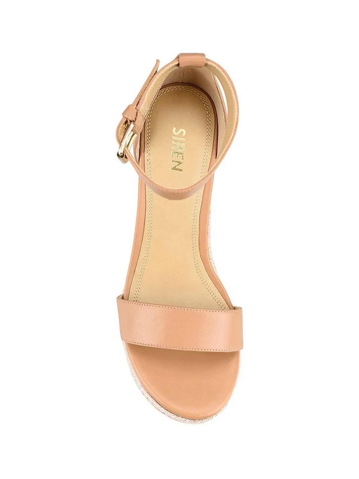 Reign II Wedge Sandals - Soft Tan Leather