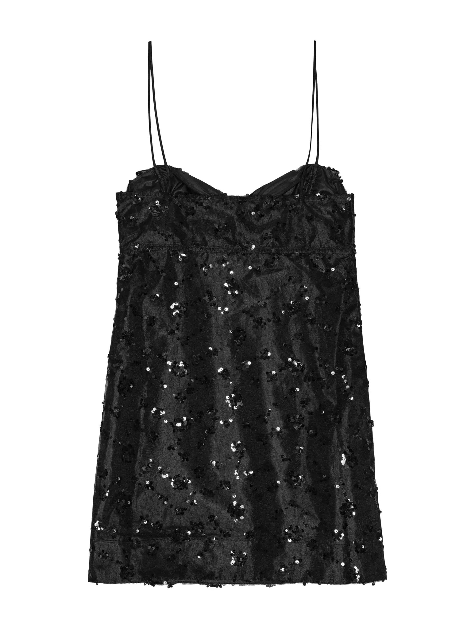 sequin-embellished minidress