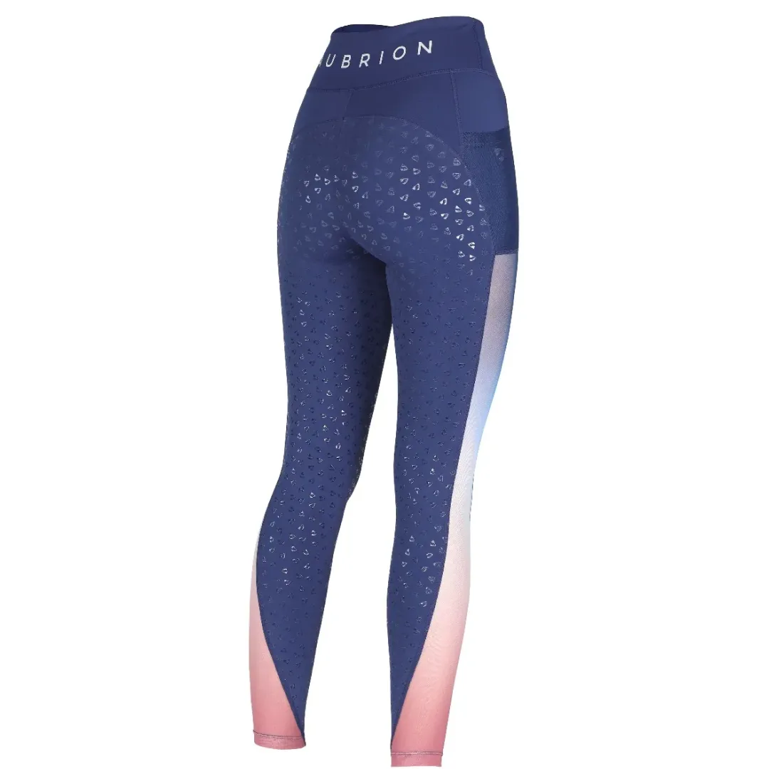 Shires Aubrion Leyton Mesh Girls Riding Tights