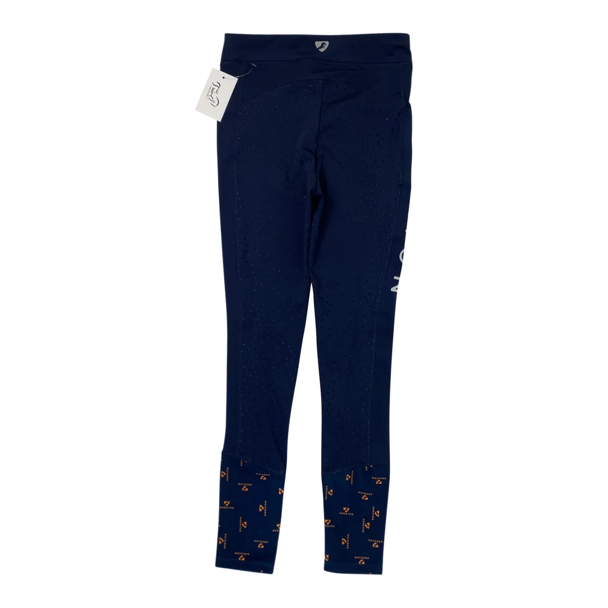 Shires Aubrion 'Stanmore' Tights in Navy - Children's 9-10