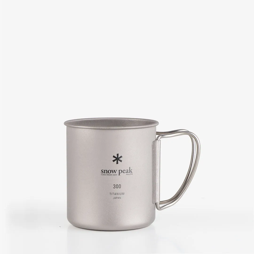 Snow Peak Titanium Single Wall 300 Mug