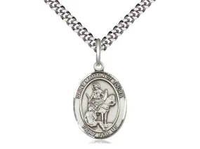 Sterling Silver  St. Martin Of Tours 18Hs