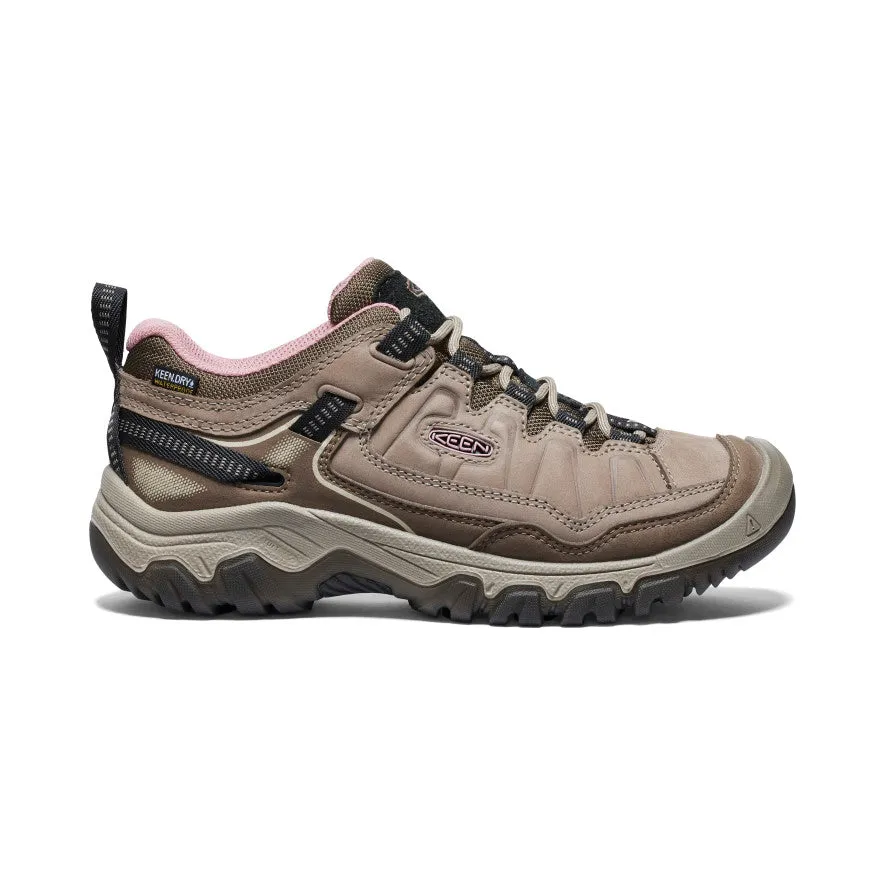 Women's Targhee IV Waterproof Hiking Shoe  |  Brindle/Nostalgia Rose